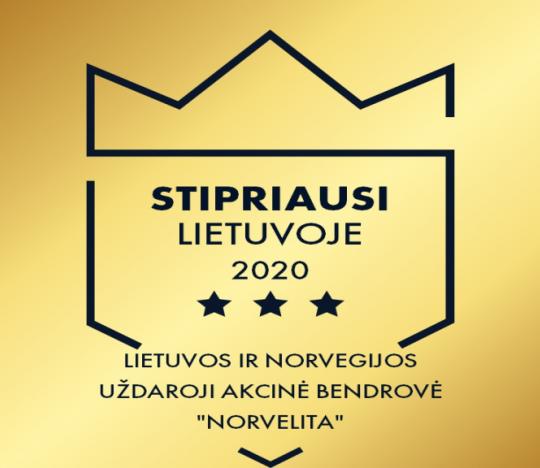 Stipriausi Lietuvoje 2020